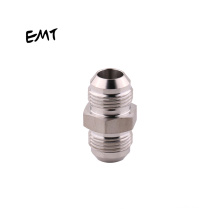 High quality durable JIC male 74 degree cone nipple ss flare fittings straight hydraulic joint